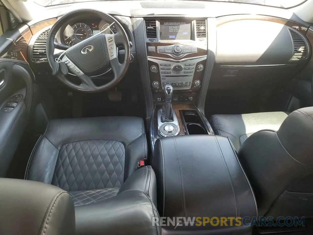8 Фотография поврежденного автомобиля JN8AZ2ND9K9850729 INFINITI QX80 2019