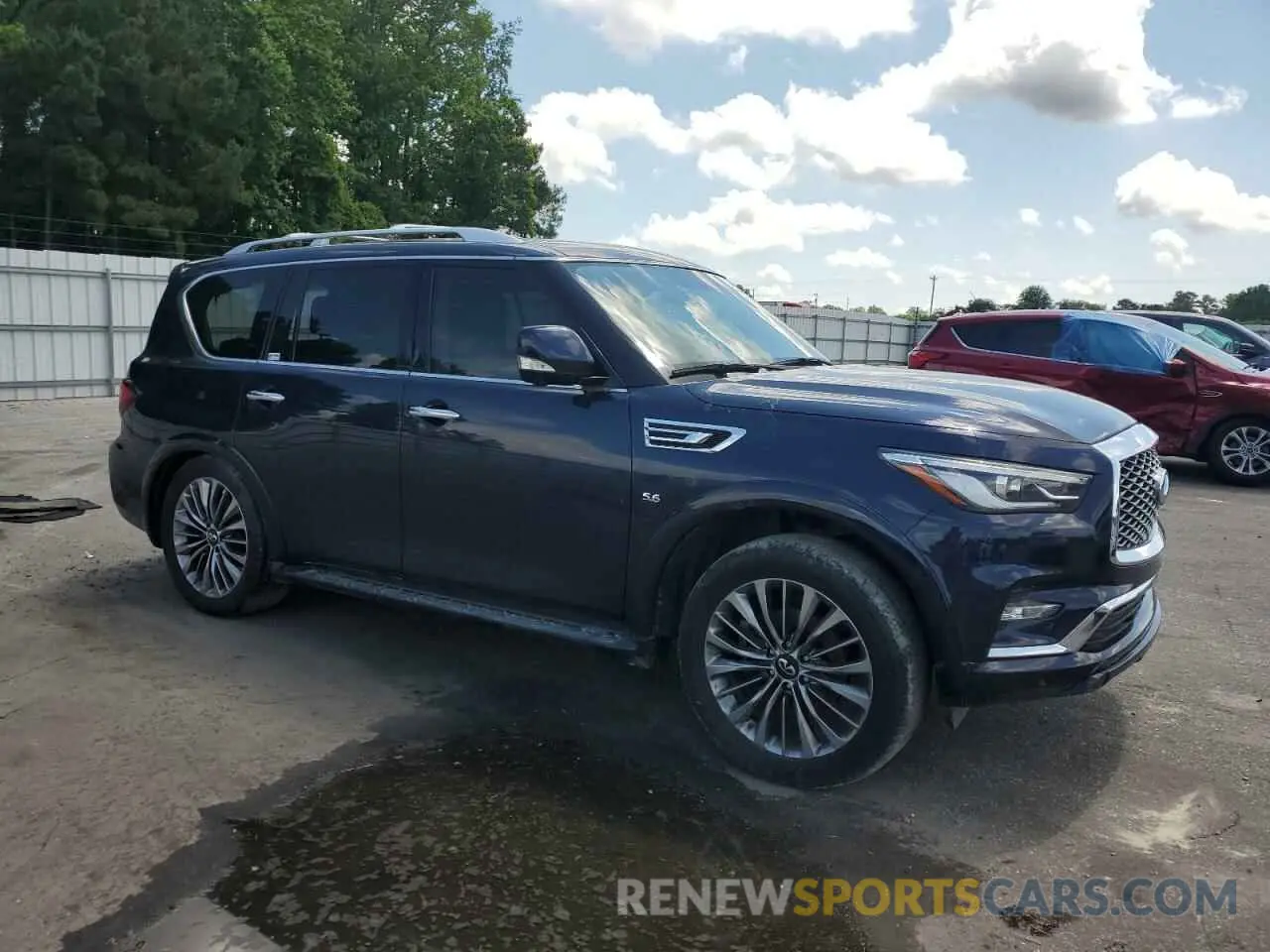 4 Photograph of a damaged car JN8AZ2NE0K9231039 INFINITI QX80 2019