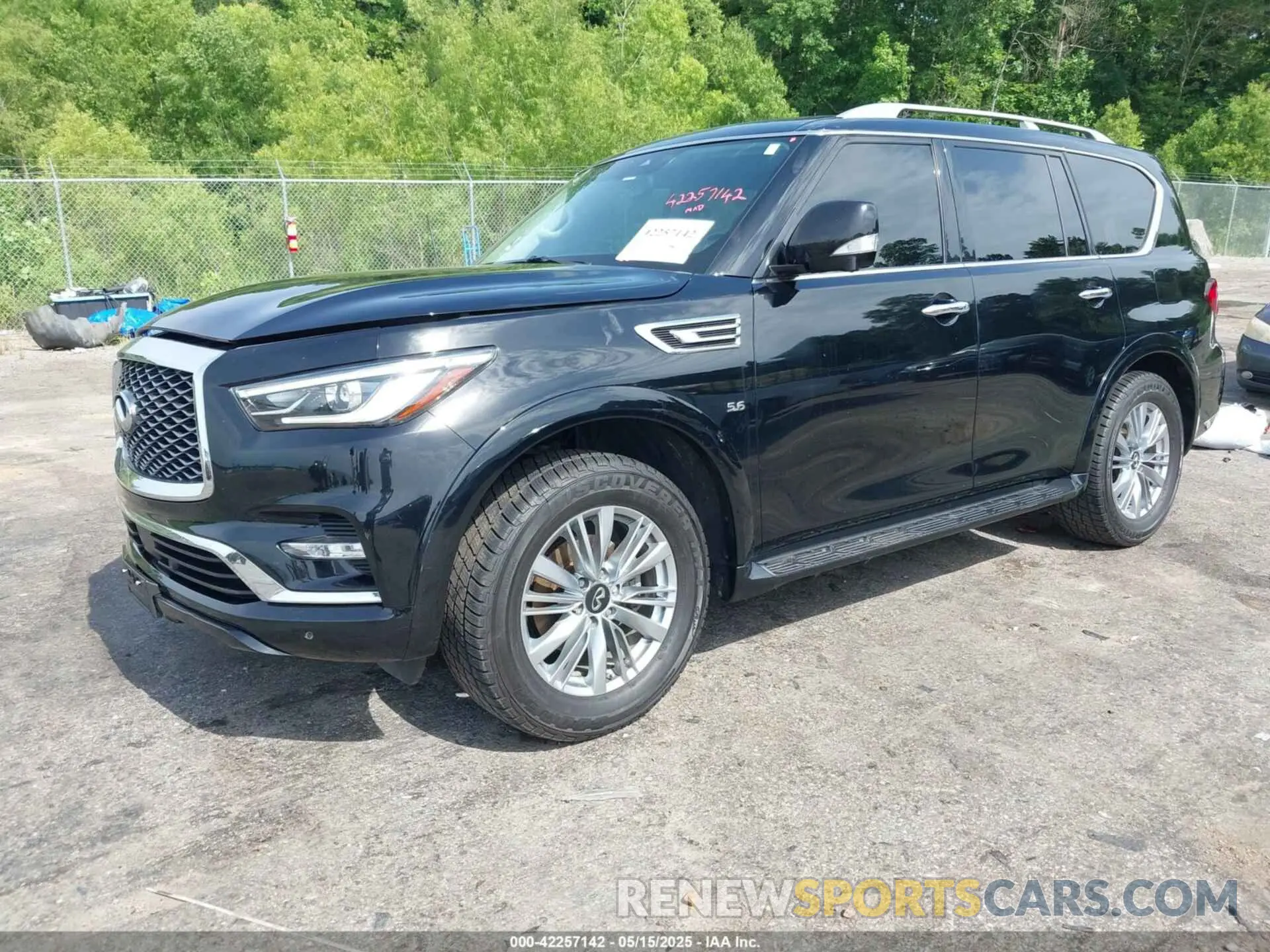 2 Photograph of a damaged car JN8AZ2NE0K9232997 INFINITI QX80 2019