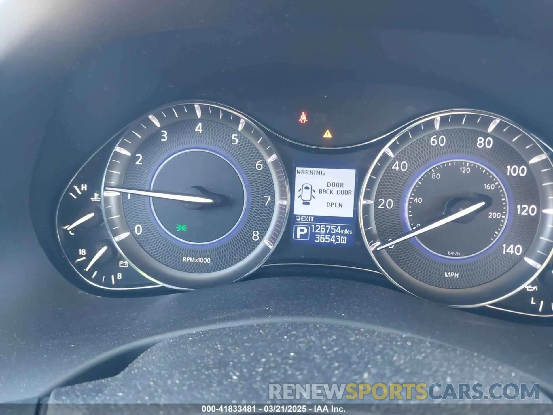 7 Photograph of a damaged car JN8AZ2NE1K9234497 INFINITI QX80 2019