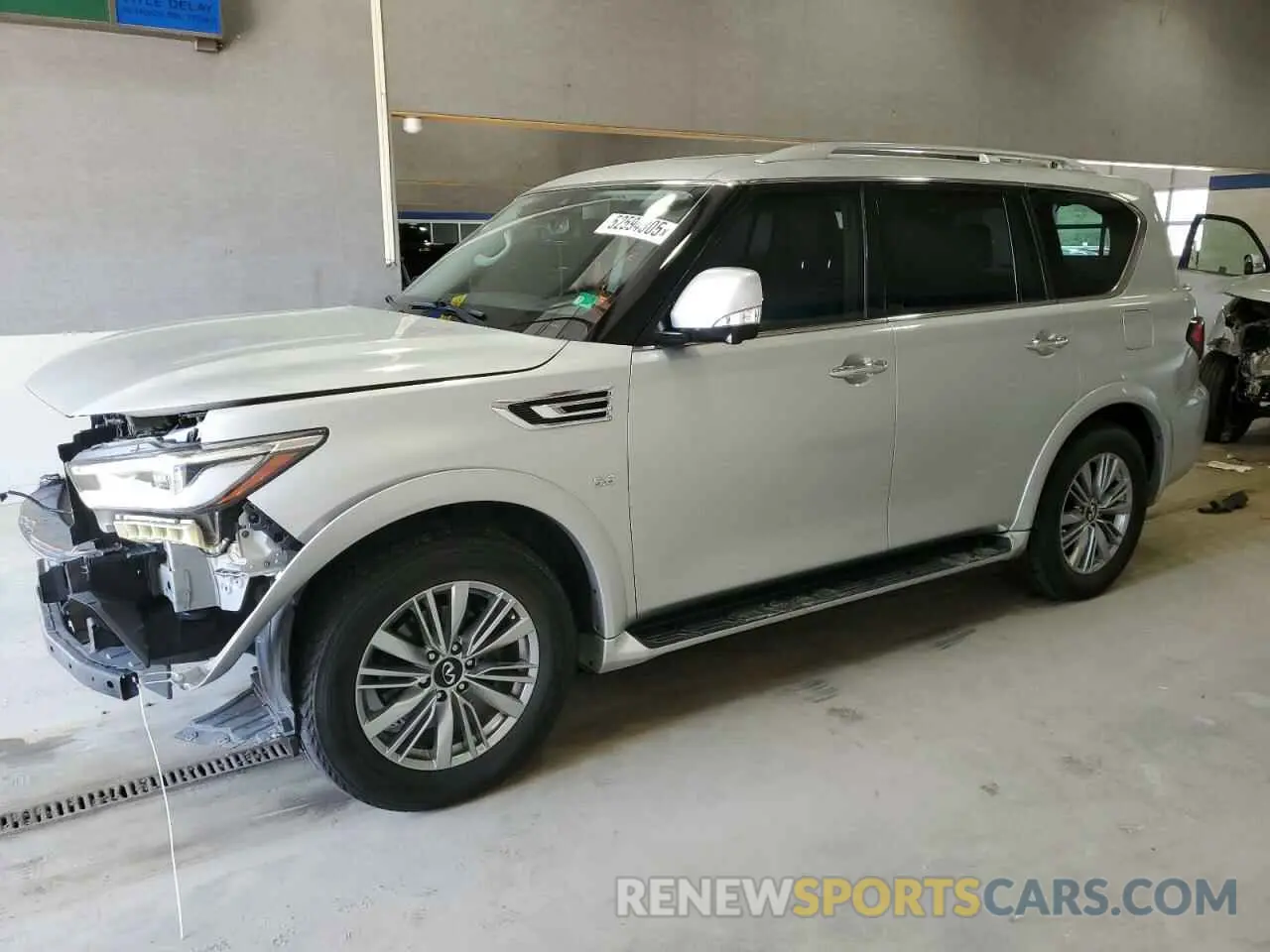 1 Photograph of a damaged car JN8AZ2NE1K9235634 INFINITI QX80 2019