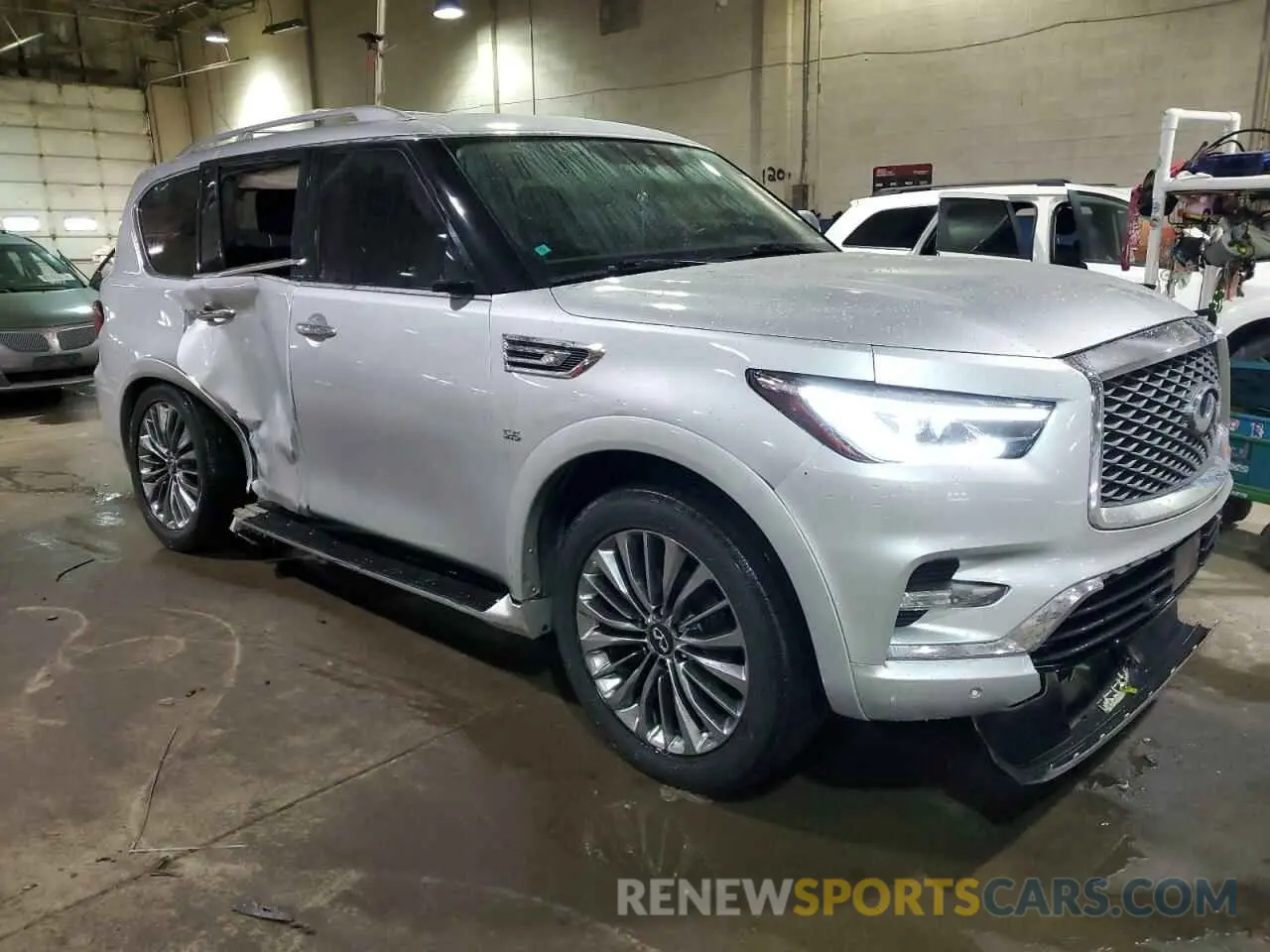4 Фотография поврежденного автомобиля JN8AZ2NE2K9225128 INFINITI QX80 2019