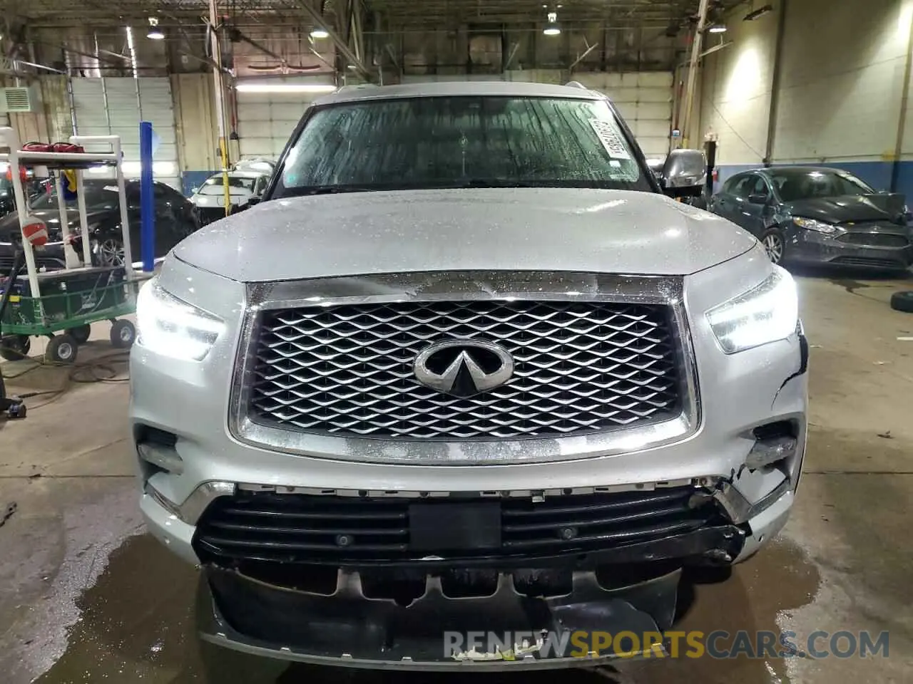 5 Фотография поврежденного автомобиля JN8AZ2NE2K9225128 INFINITI QX80 2019