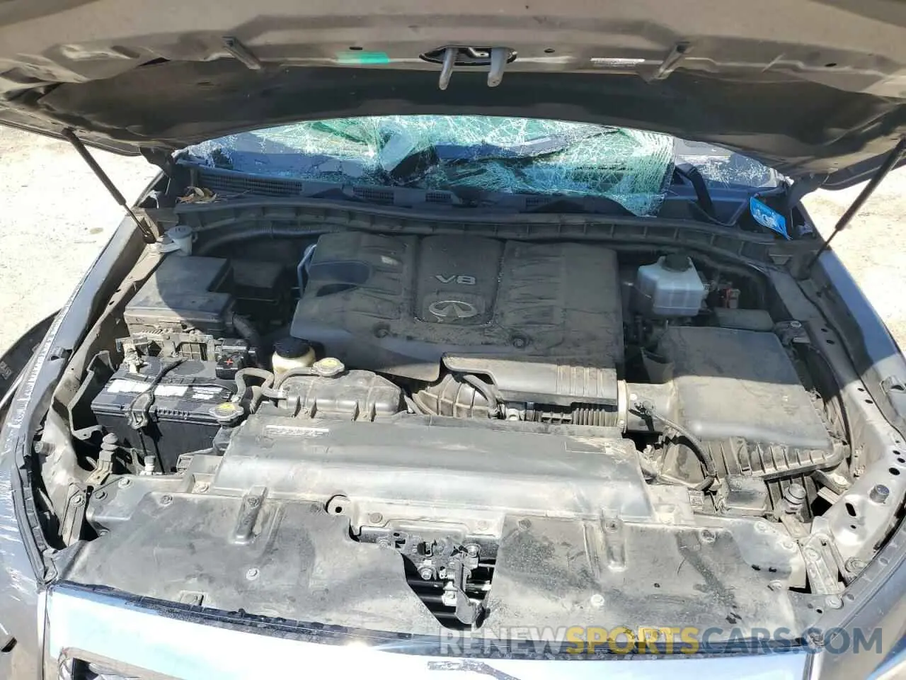 12 Photograph of a damaged car JN8AZ2NE3K9231701 INFINITI QX80 2019