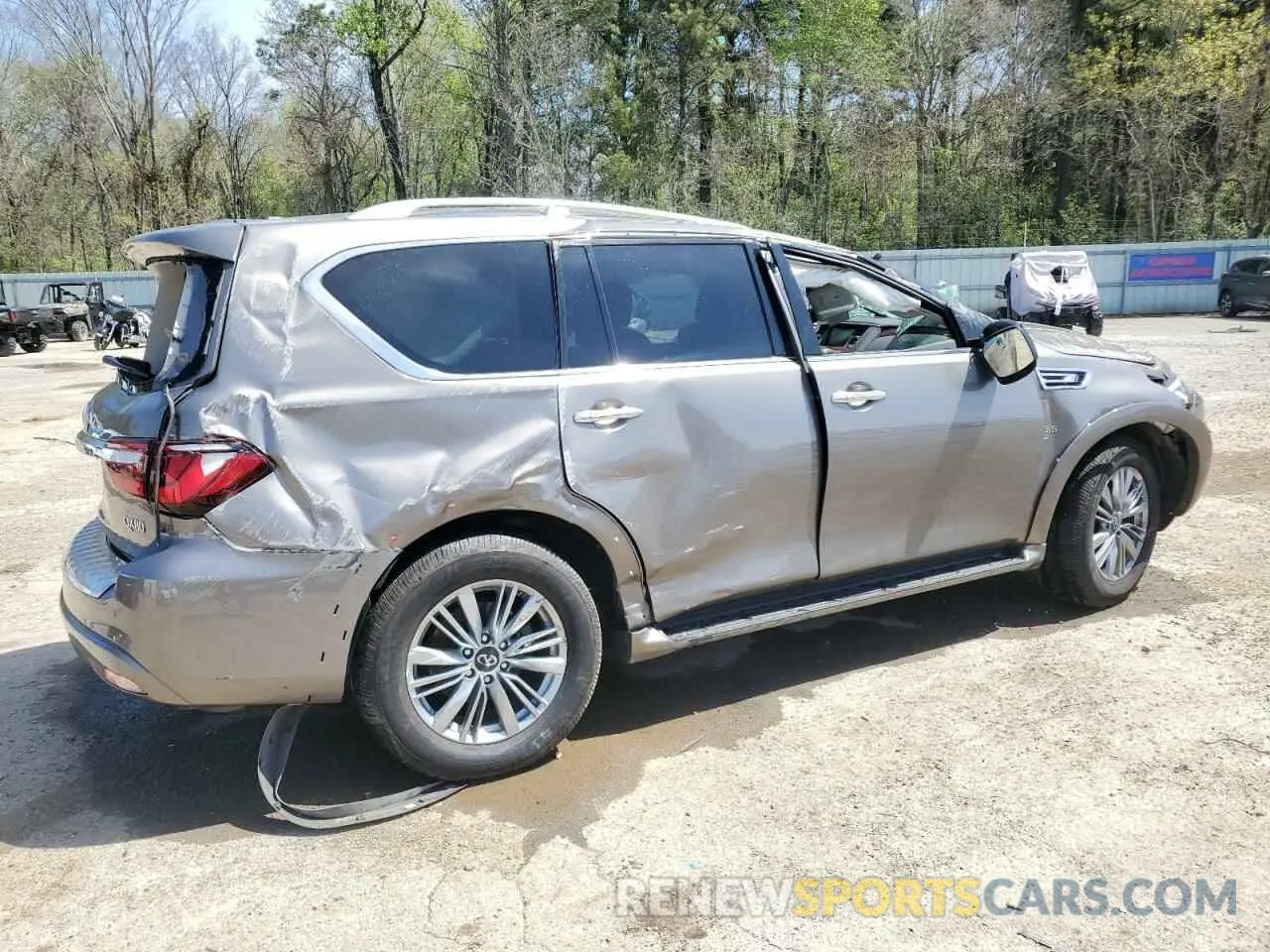 3 Photograph of a damaged car JN8AZ2NE3K9231701 INFINITI QX80 2019