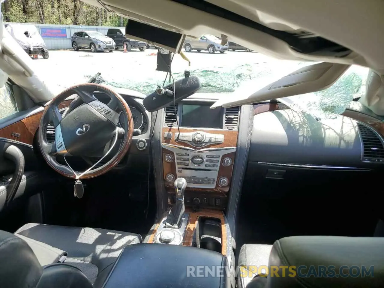8 Photograph of a damaged car JN8AZ2NE3K9231701 INFINITI QX80 2019