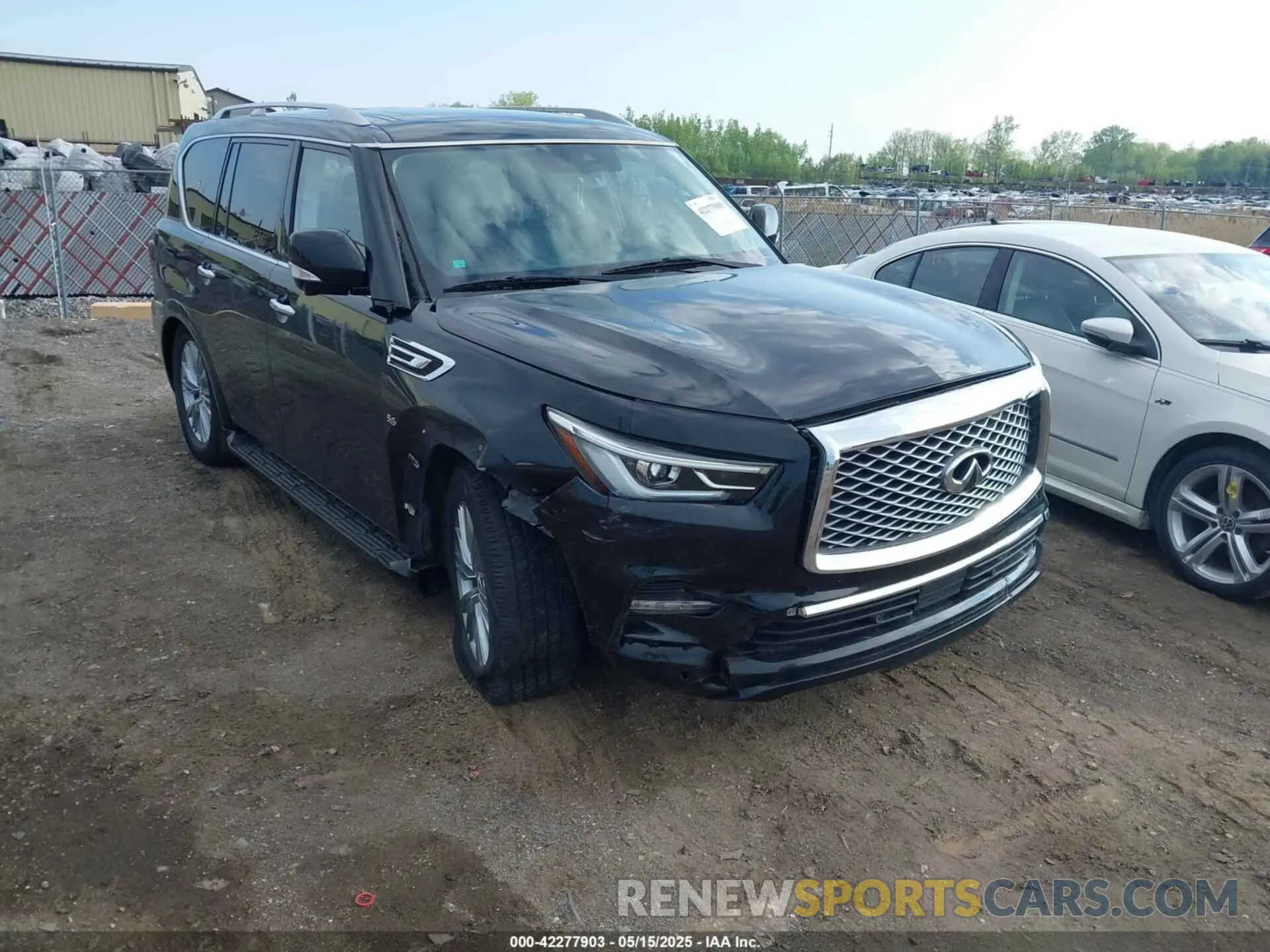1 Photograph of a damaged car JN8AZ2NE4K9228094 INFINITI QX80 2019
