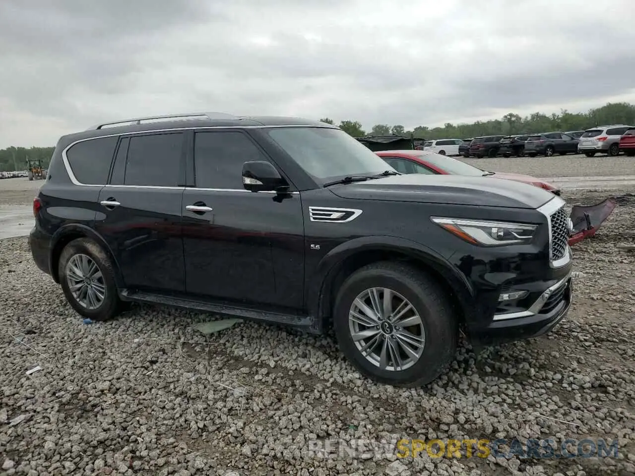 4 Photograph of a damaged car JN8AZ2NE4K9233361 INFINITI QX80 2019