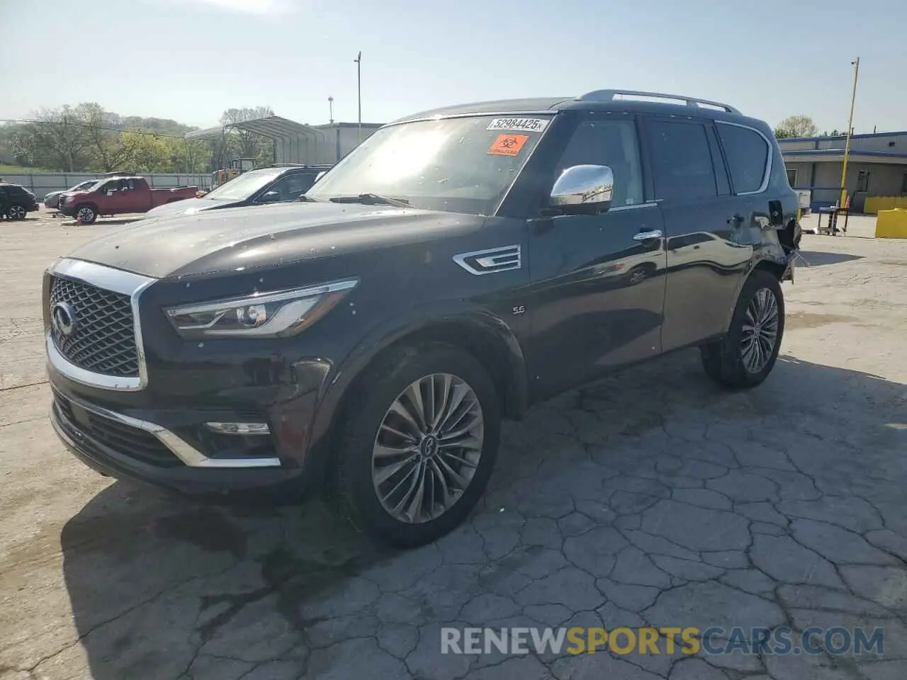 1 Photograph of a damaged car JN8AZ2NE4K9237538 INFINITI QX80 2019