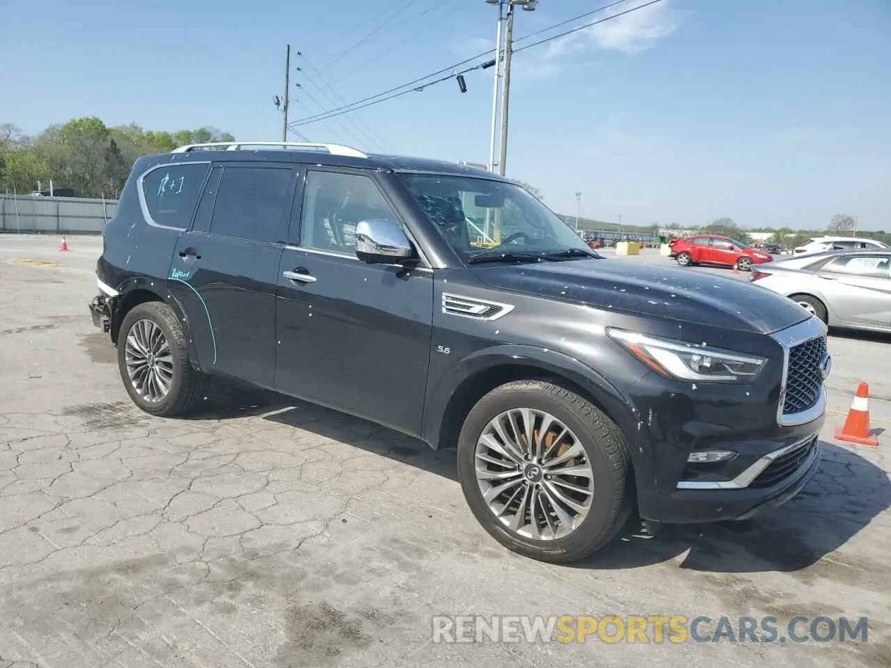 4 Photograph of a damaged car JN8AZ2NE4K9237538 INFINITI QX80 2019
