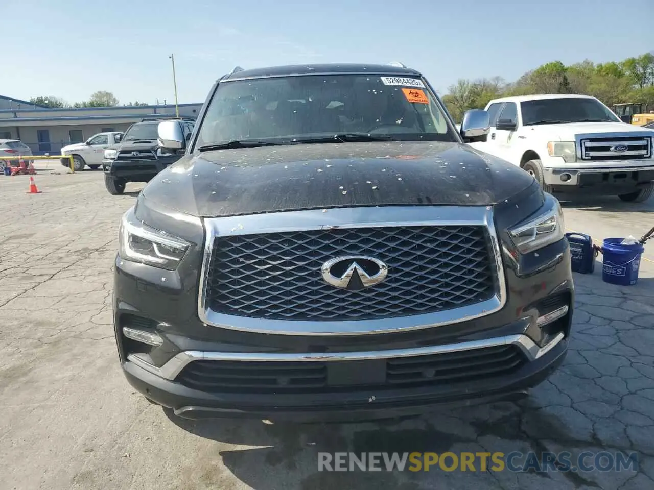 5 Photograph of a damaged car JN8AZ2NE4K9237538 INFINITI QX80 2019