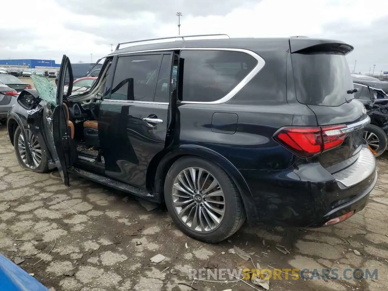 2 Фотография поврежденного автомобиля JN8AZ2NE5K9234907 INFINITI QX80 2019