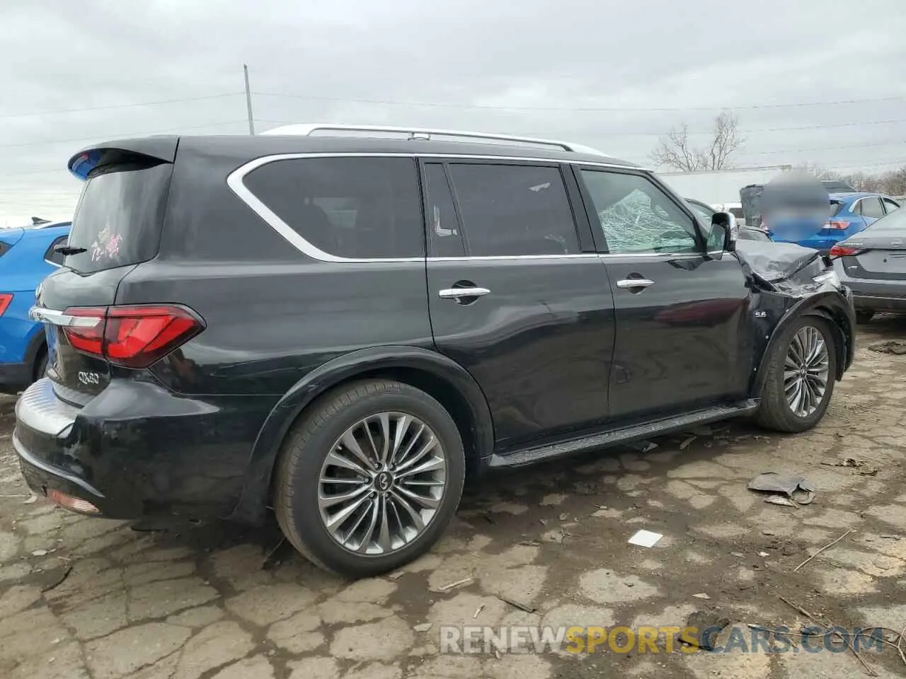 3 Фотография поврежденного автомобиля JN8AZ2NE5K9234907 INFINITI QX80 2019