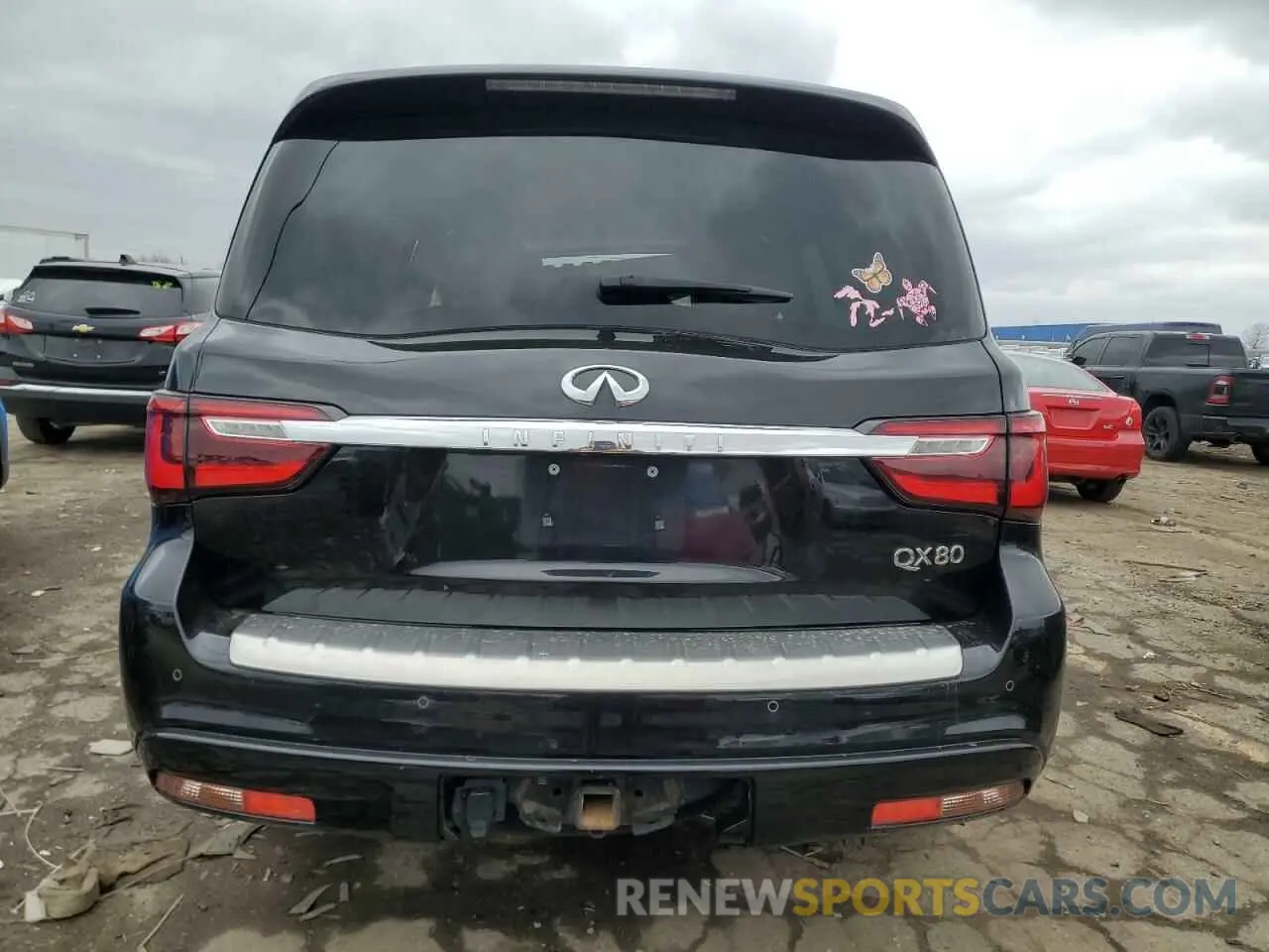 6 Фотография поврежденного автомобиля JN8AZ2NE5K9234907 INFINITI QX80 2019