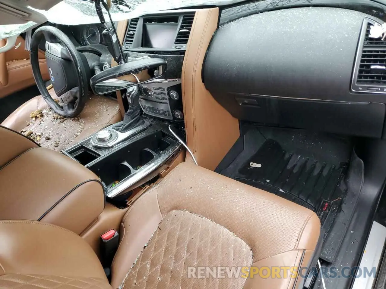 8 Фотография поврежденного автомобиля JN8AZ2NE5K9234907 INFINITI QX80 2019