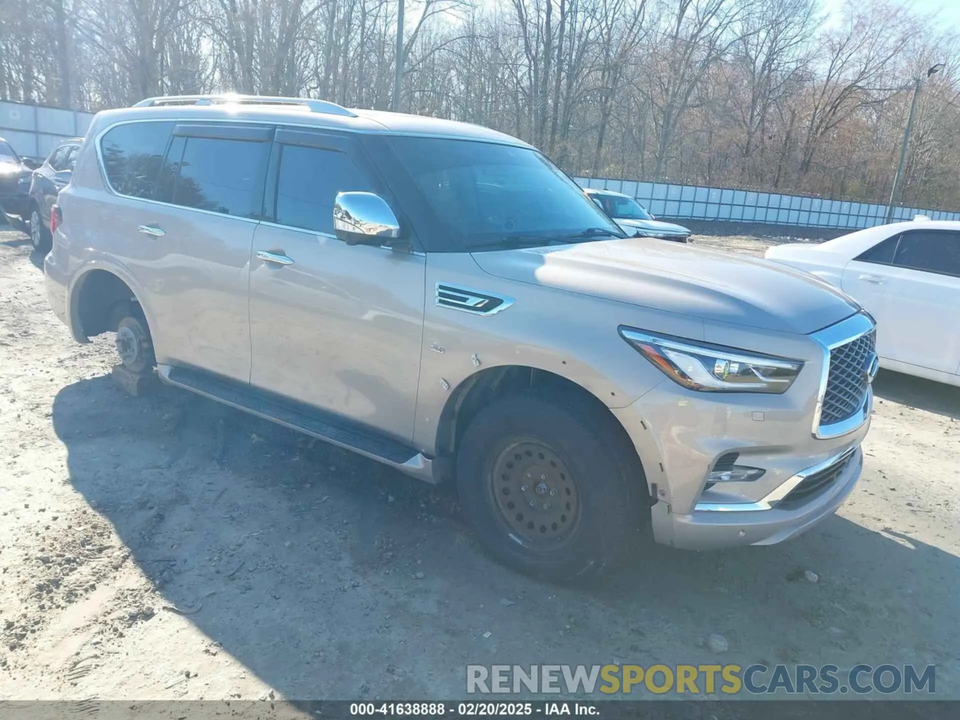 1 Фотография поврежденного автомобиля JN8AZ2NE6K9228369 INFINITI QX80 2019