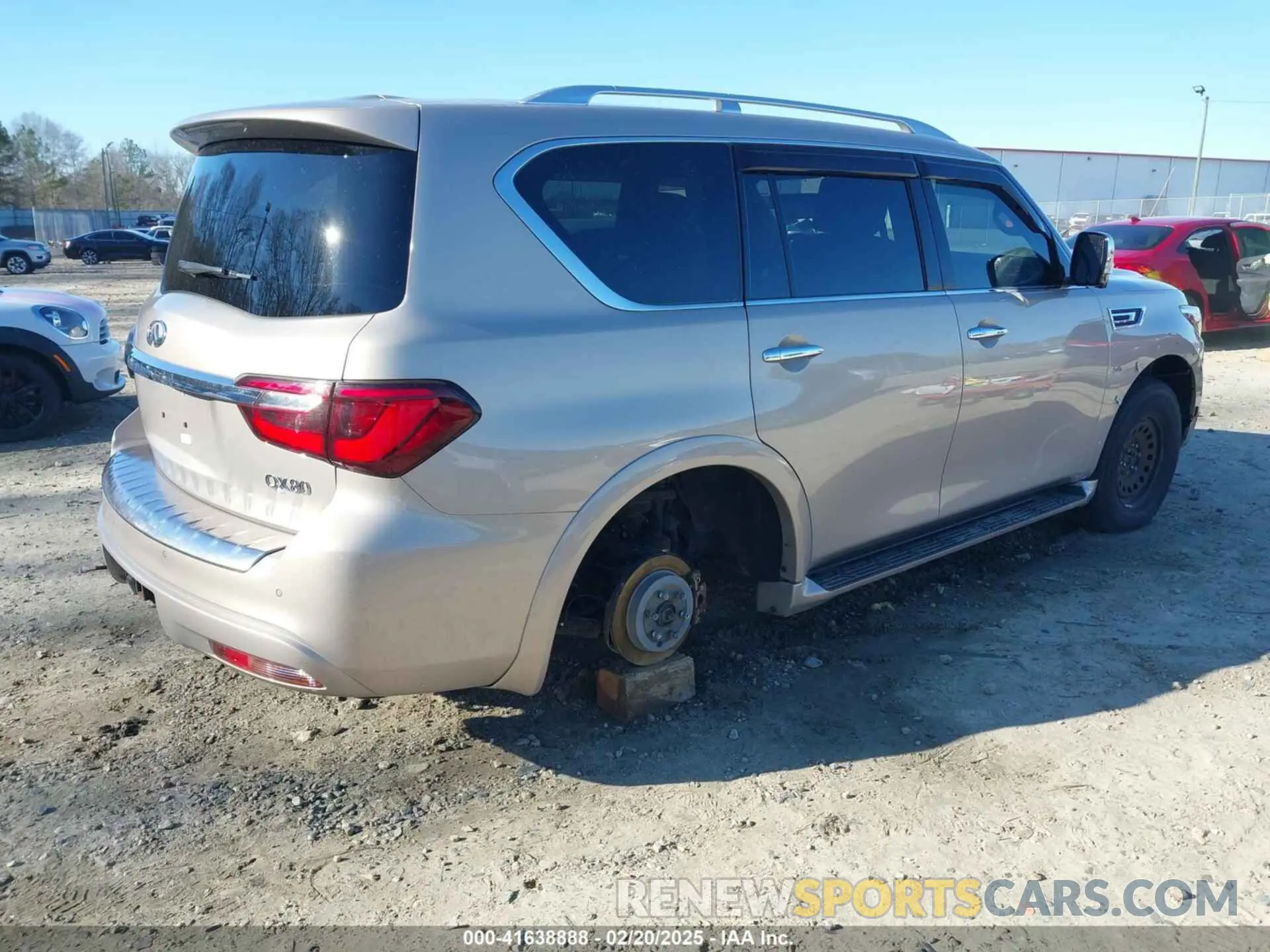 4 Фотография поврежденного автомобиля JN8AZ2NE6K9228369 INFINITI QX80 2019