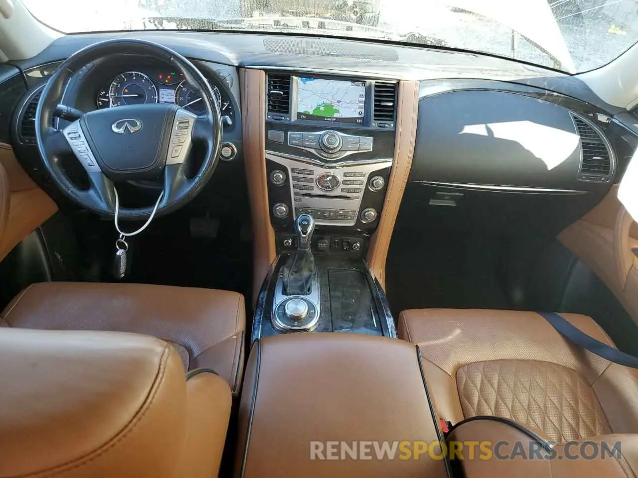 8 Photograph of a damaged car JN8AZ2NE7K9231409 INFINITI QX80 2019