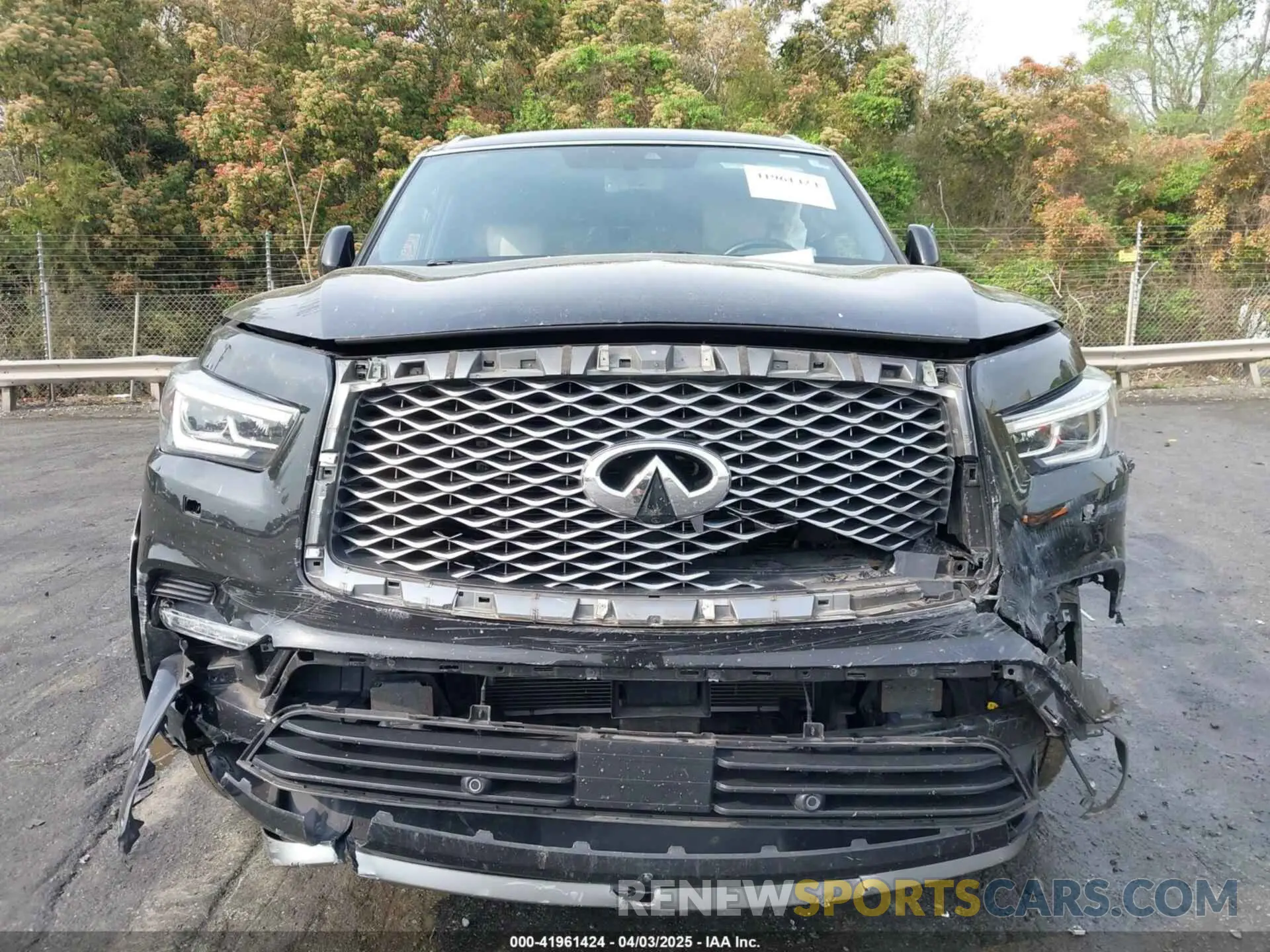 11 Фотография поврежденного автомобиля JN8AZ2NE7K9238439 INFINITI QX80 2019