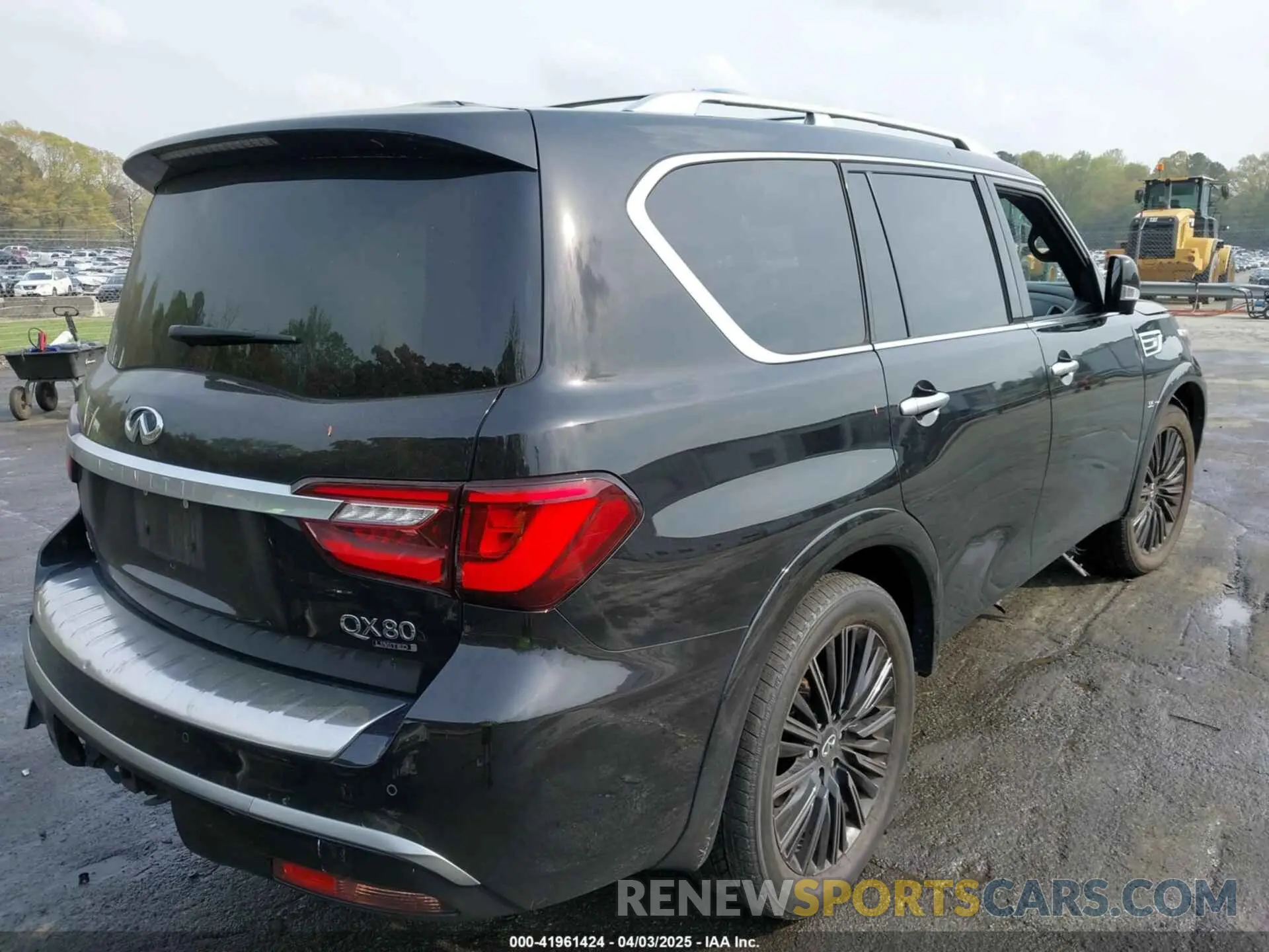 4 Фотография поврежденного автомобиля JN8AZ2NE7K9238439 INFINITI QX80 2019