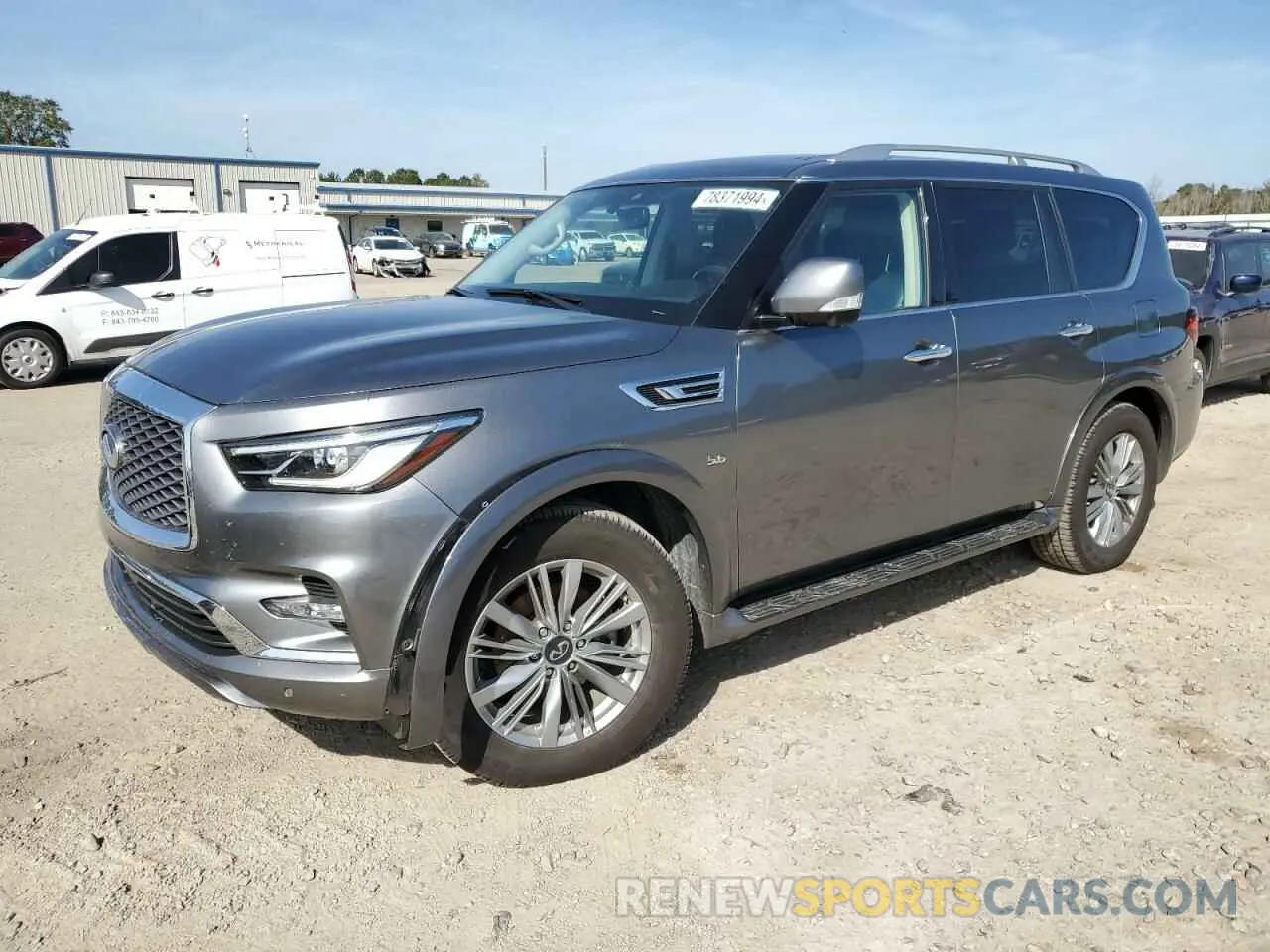 1 Photograph of a damaged car JN8AZ2NE9K9226003 INFINITI QX80 2019