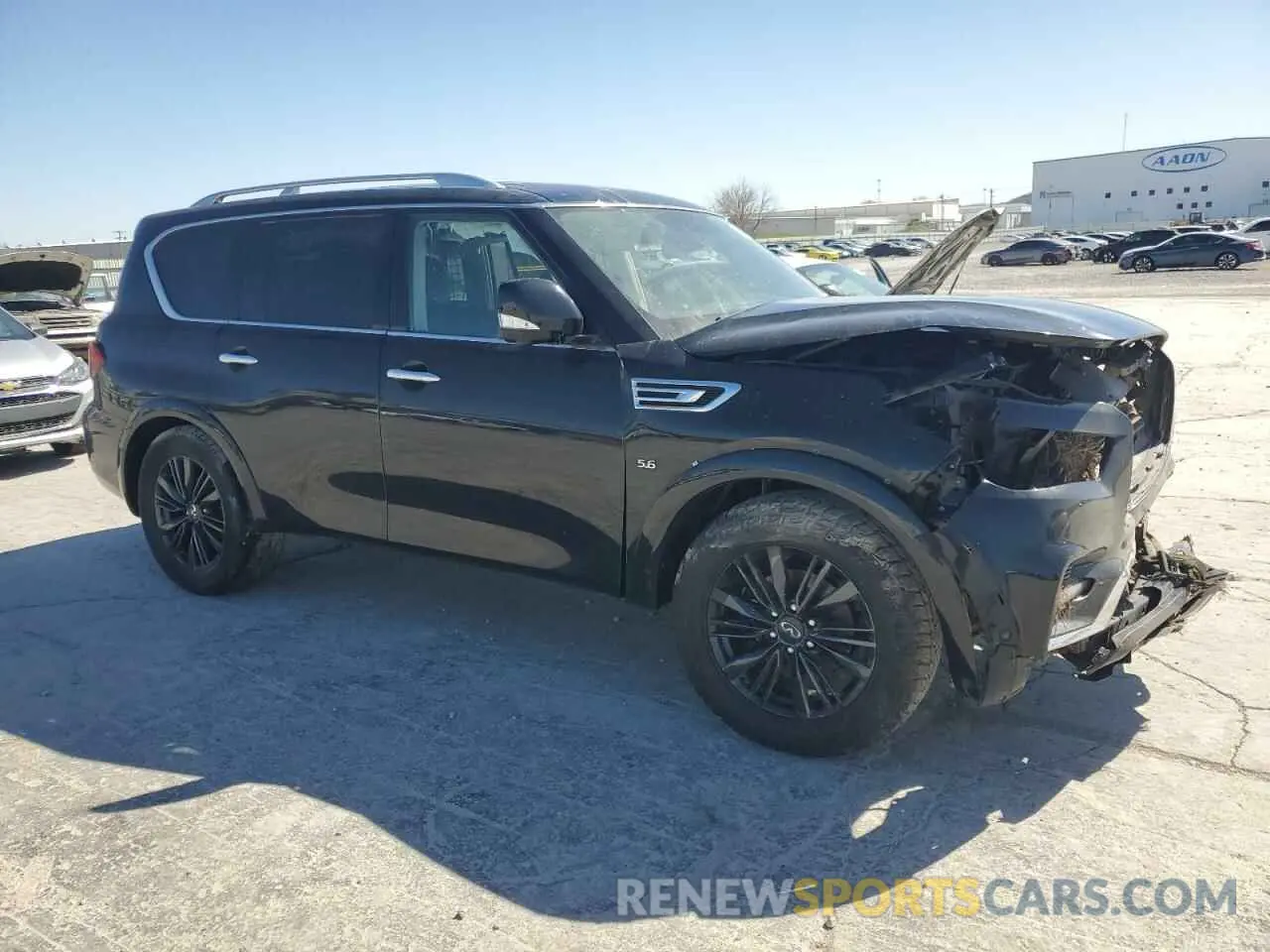 4 Photograph of a damaged car JN8AZ2NE9K9226485 INFINITI QX80 2019