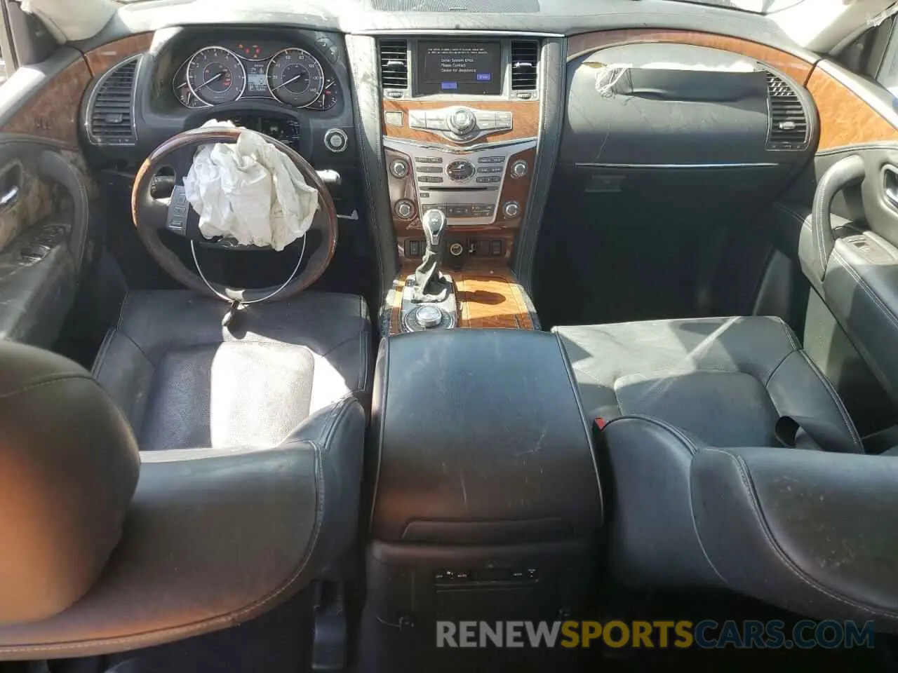 8 Photograph of a damaged car JN8AZ2NE9K9226485 INFINITI QX80 2019