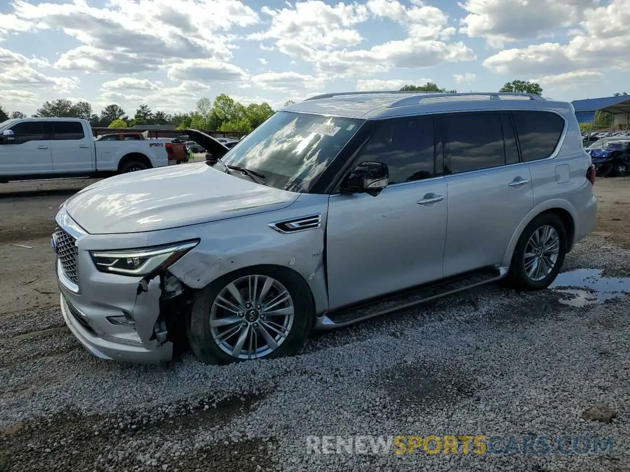 1 Фотография поврежденного автомобиля JN8AZ2NE9K9230200 INFINITI QX80 2019