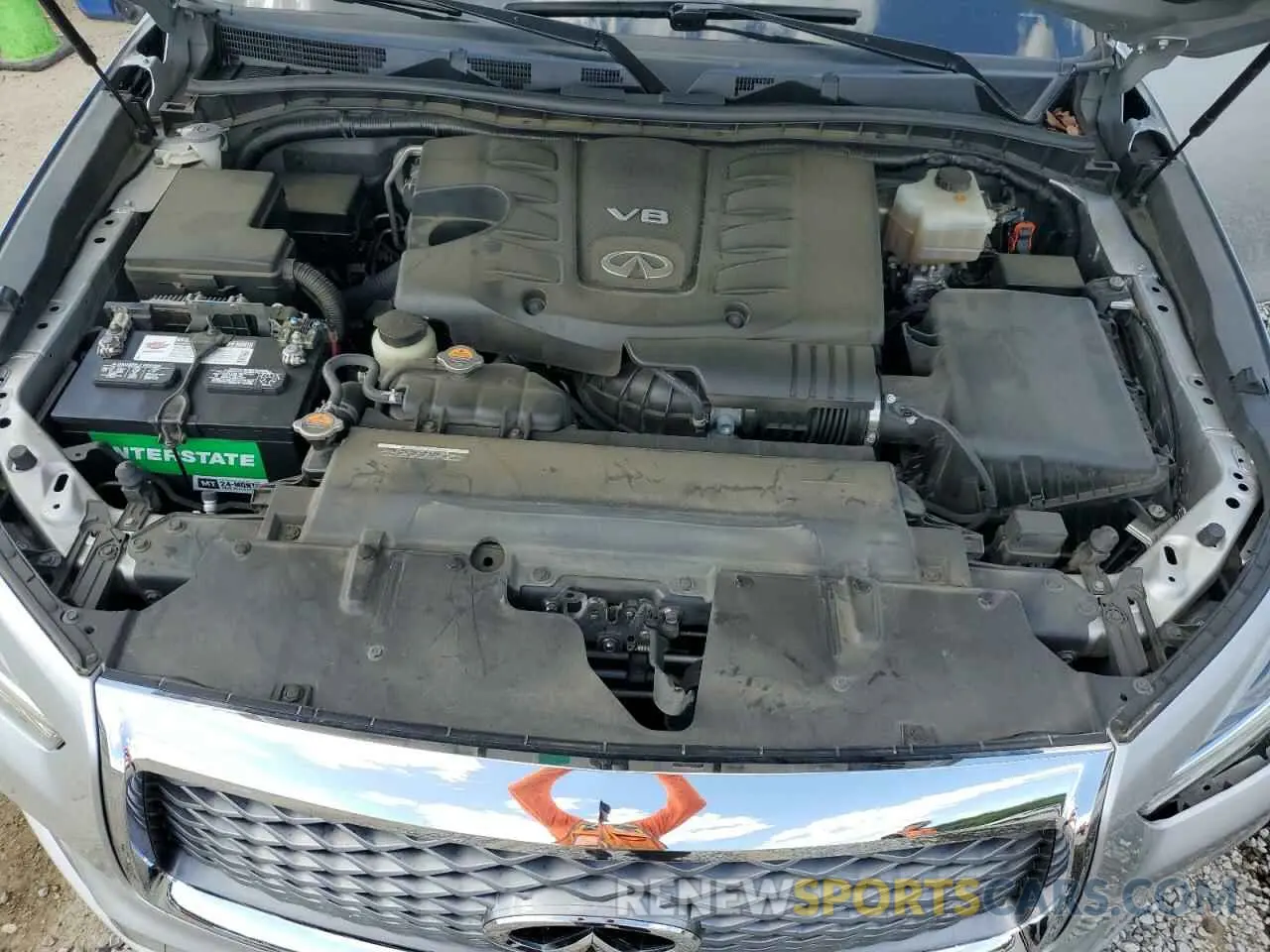 12 Фотография поврежденного автомобиля JN8AZ2NE9K9230200 INFINITI QX80 2019
