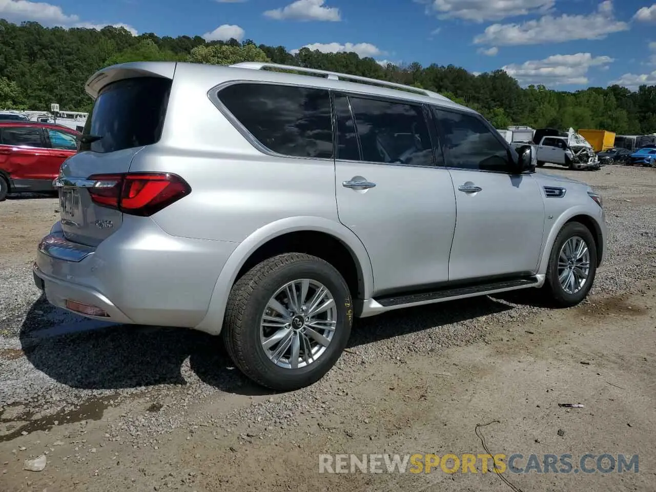 3 Фотография поврежденного автомобиля JN8AZ2NE9K9230200 INFINITI QX80 2019