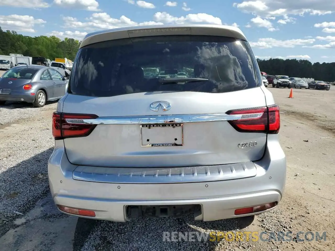 6 Фотография поврежденного автомобиля JN8AZ2NE9K9230200 INFINITI QX80 2019
