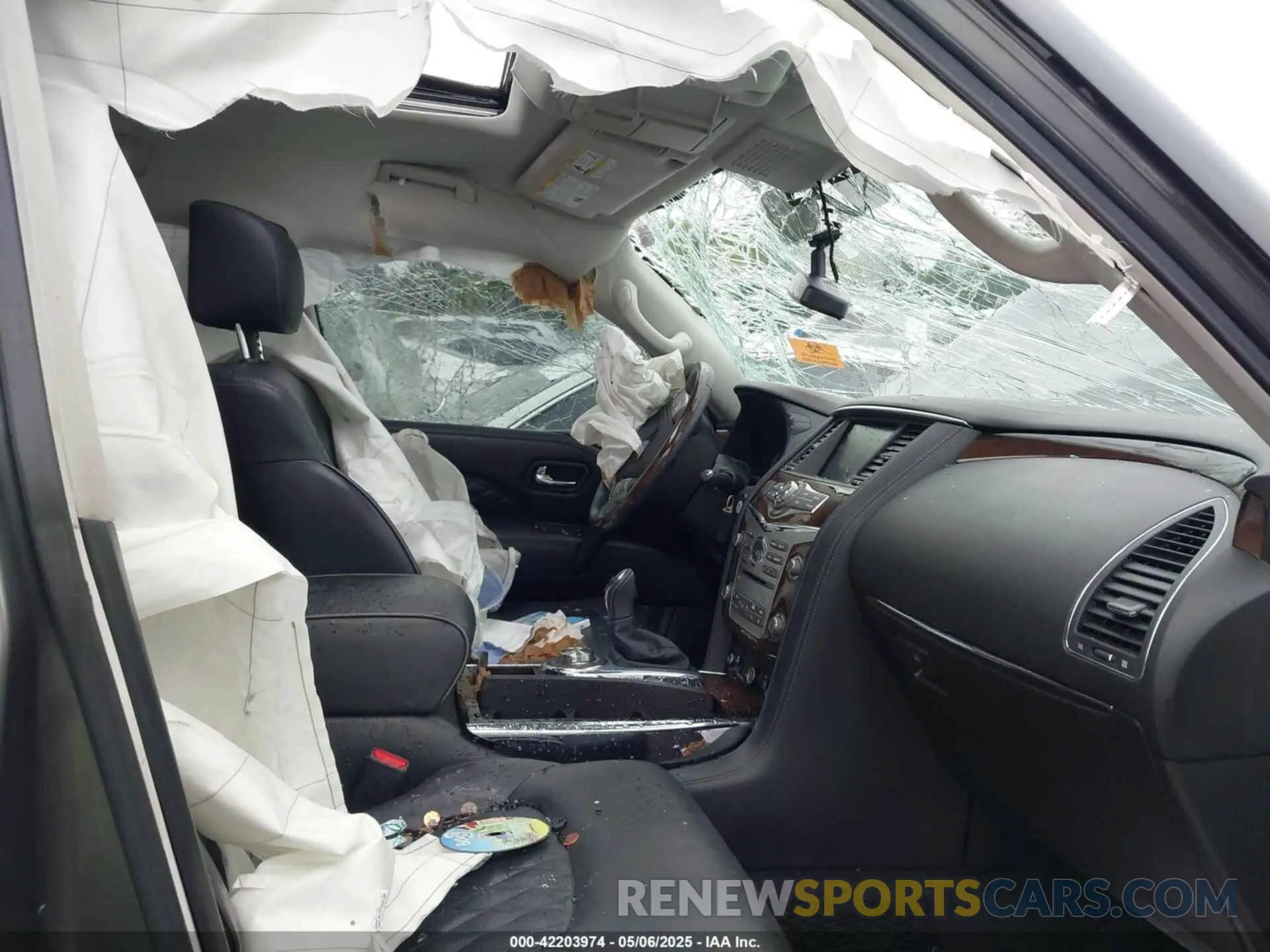 5 Photograph of a damaged car JN8AZ2NE9K9231220 INFINITI QX80 2019