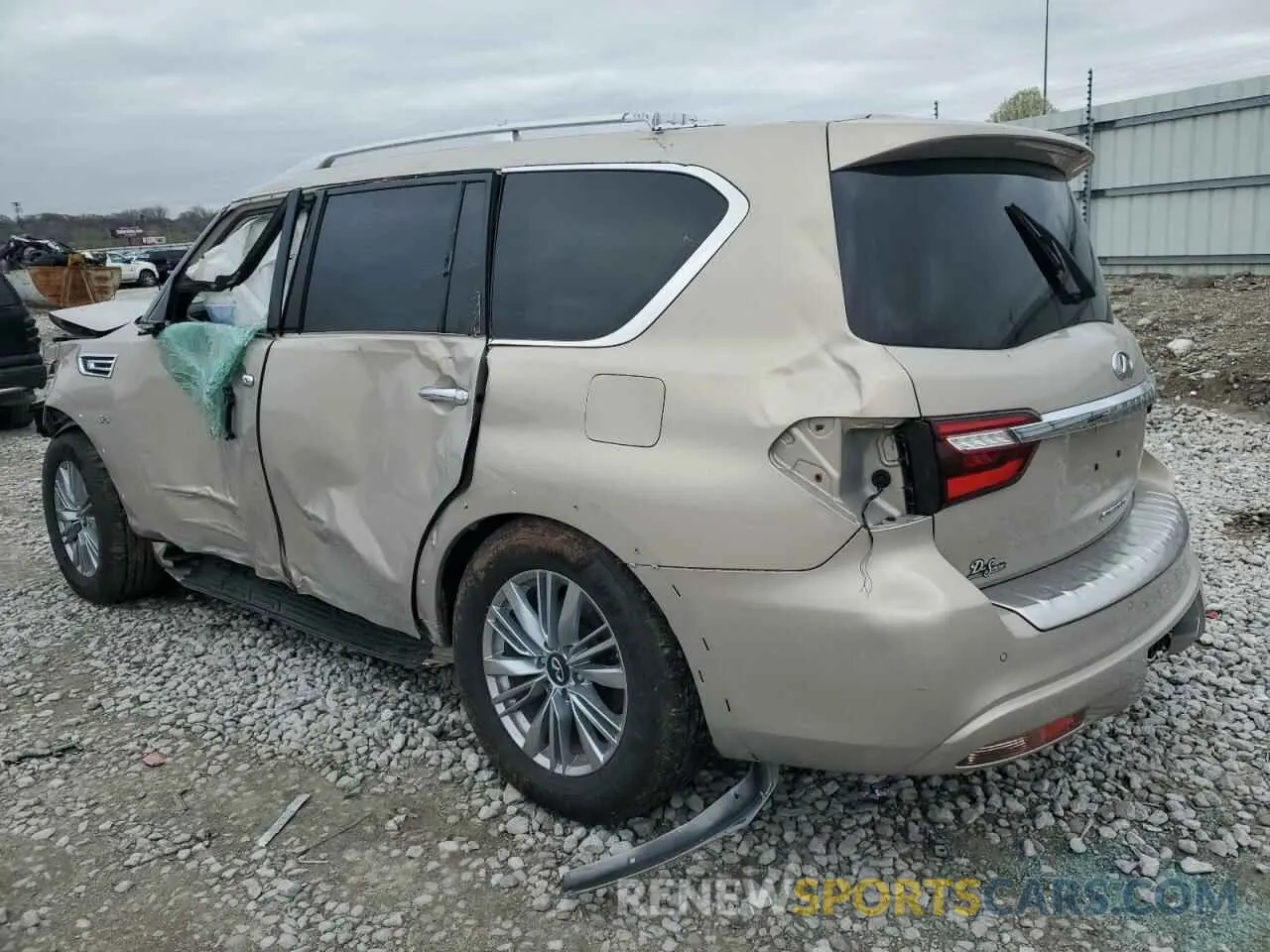2 Фотография поврежденного автомобиля JN8AZ2NE9K9232514 INFINITI QX80 2019