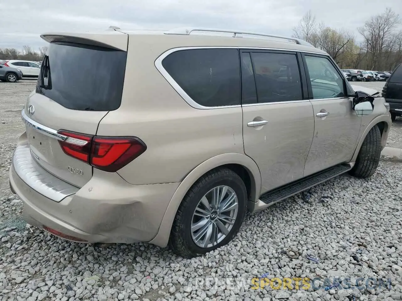 3 Фотография поврежденного автомобиля JN8AZ2NE9K9232514 INFINITI QX80 2019