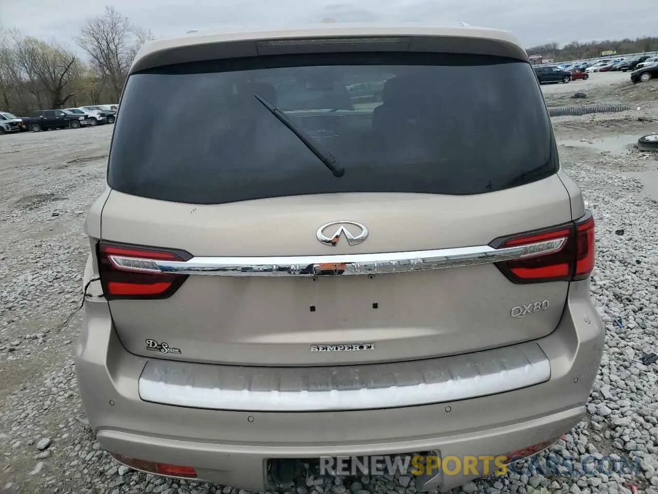 6 Фотография поврежденного автомобиля JN8AZ2NE9K9232514 INFINITI QX80 2019