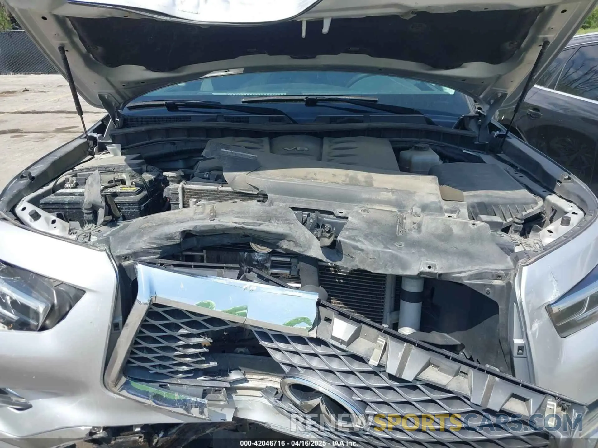 10 Photograph of a damaged car JN8AZ2NEXK9232098 INFINITI QX80 2019