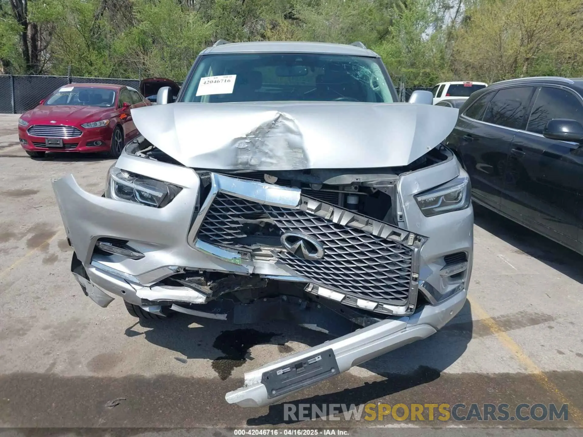 12 Photograph of a damaged car JN8AZ2NEXK9232098 INFINITI QX80 2019