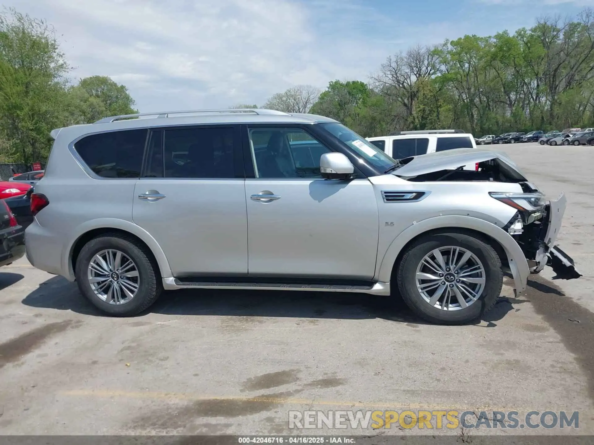 13 Photograph of a damaged car JN8AZ2NEXK9232098 INFINITI QX80 2019
