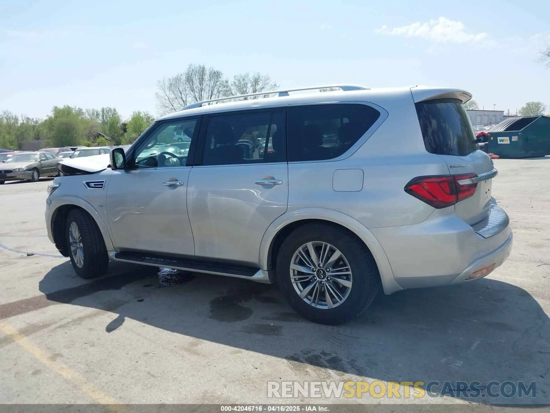 14 Photograph of a damaged car JN8AZ2NEXK9232098 INFINITI QX80 2019