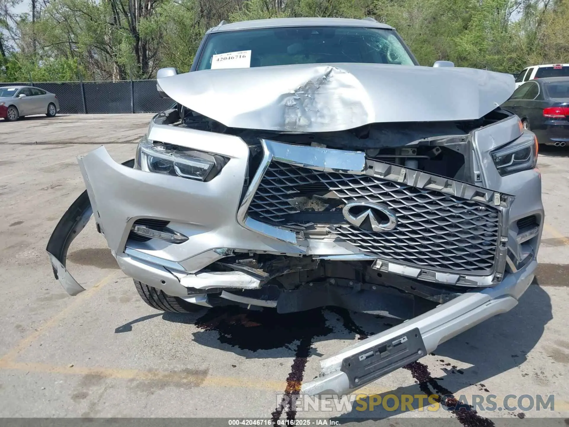 6 Photograph of a damaged car JN8AZ2NEXK9232098 INFINITI QX80 2019