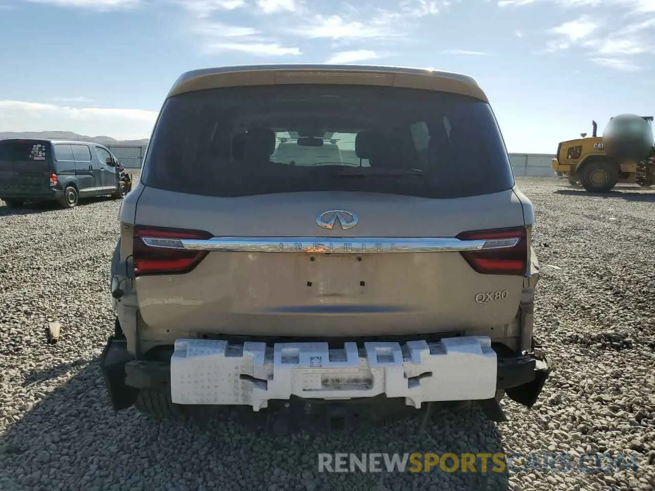6 Фотография поврежденного автомобиля JN8AZ2NEXK9238080 INFINITI QX80 2019