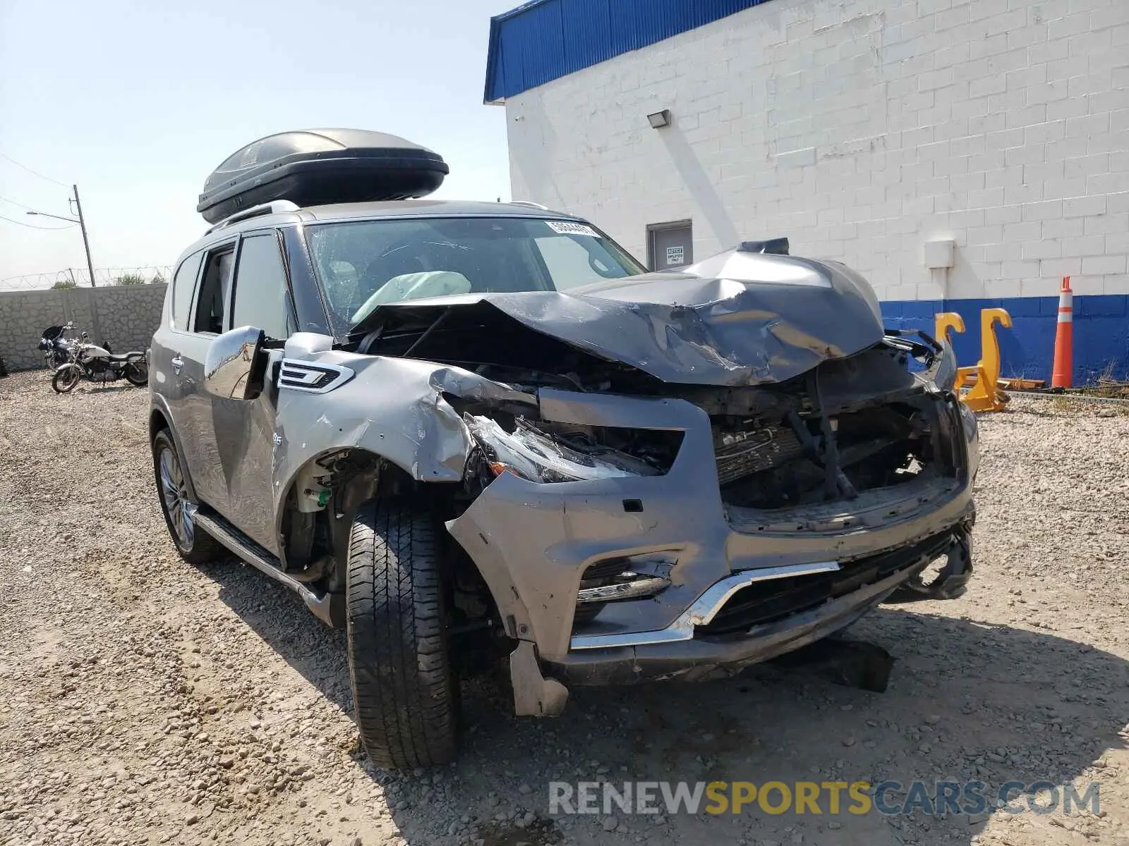 1 Фотография поврежденного автомобиля JN8AZ2NEXK9238239 INFINITI QX80 2019