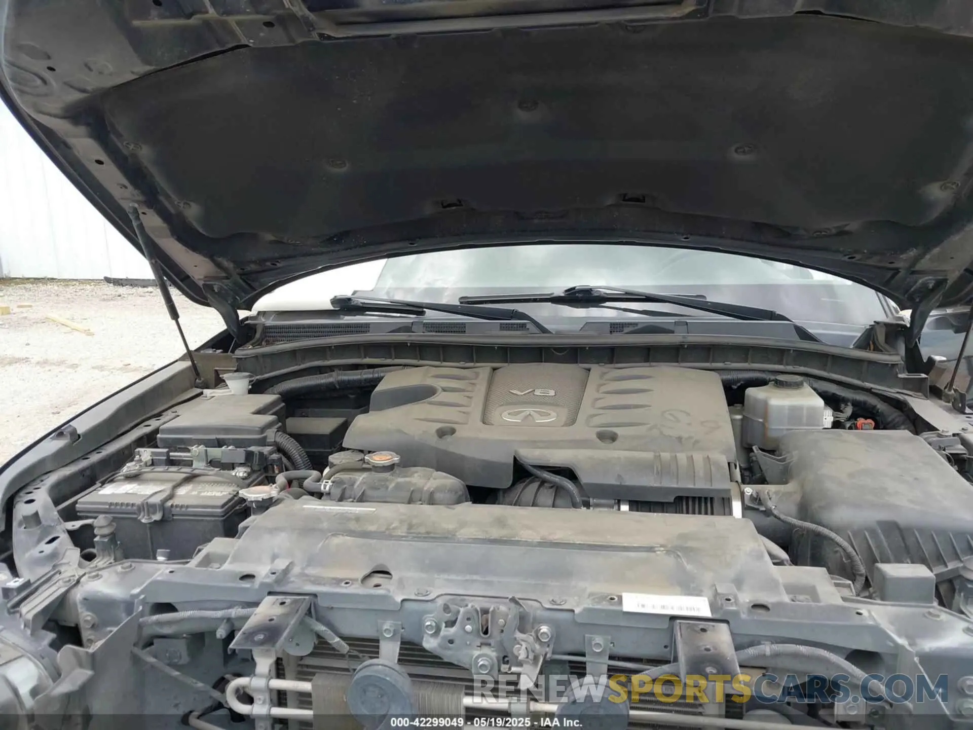 10 Фотография поврежденного автомобиля JN8AZ2NF0K9683582 INFINITI QX80 2019