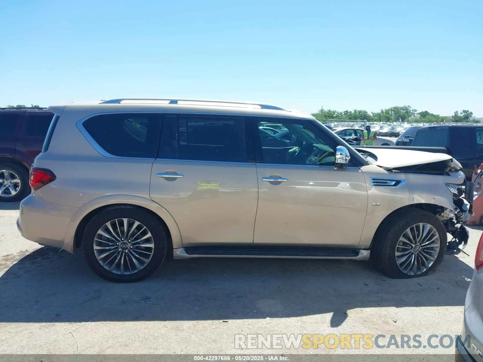 12 Photograph of a damaged car JN8AZ2NF0K9684036 INFINITI QX80 2019