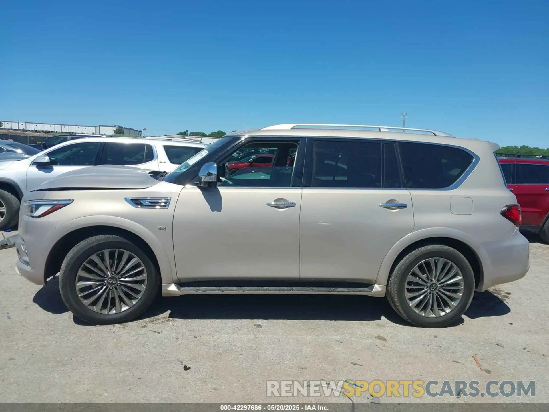 13 Photograph of a damaged car JN8AZ2NF0K9684036 INFINITI QX80 2019