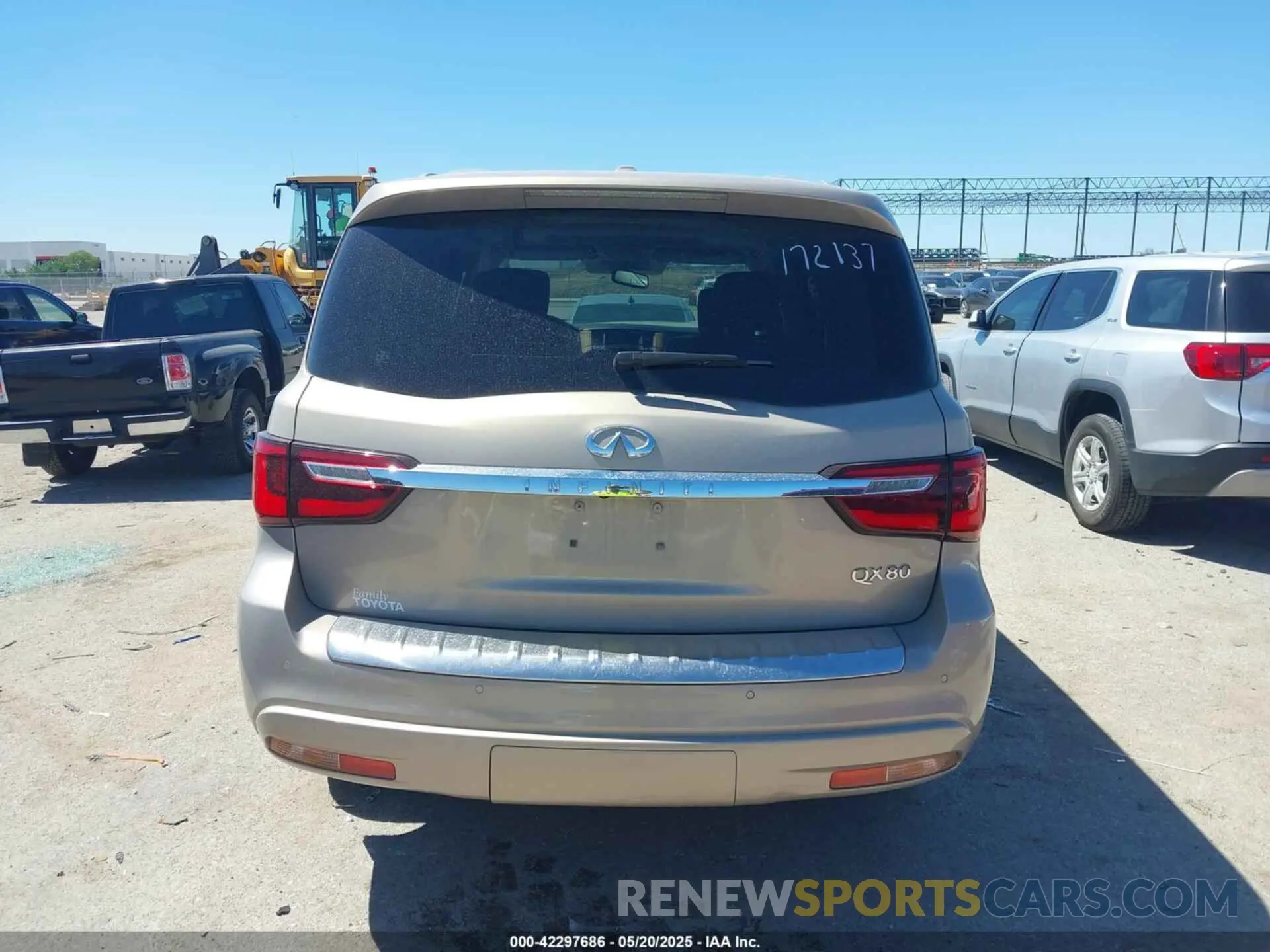 15 Photograph of a damaged car JN8AZ2NF0K9684036 INFINITI QX80 2019