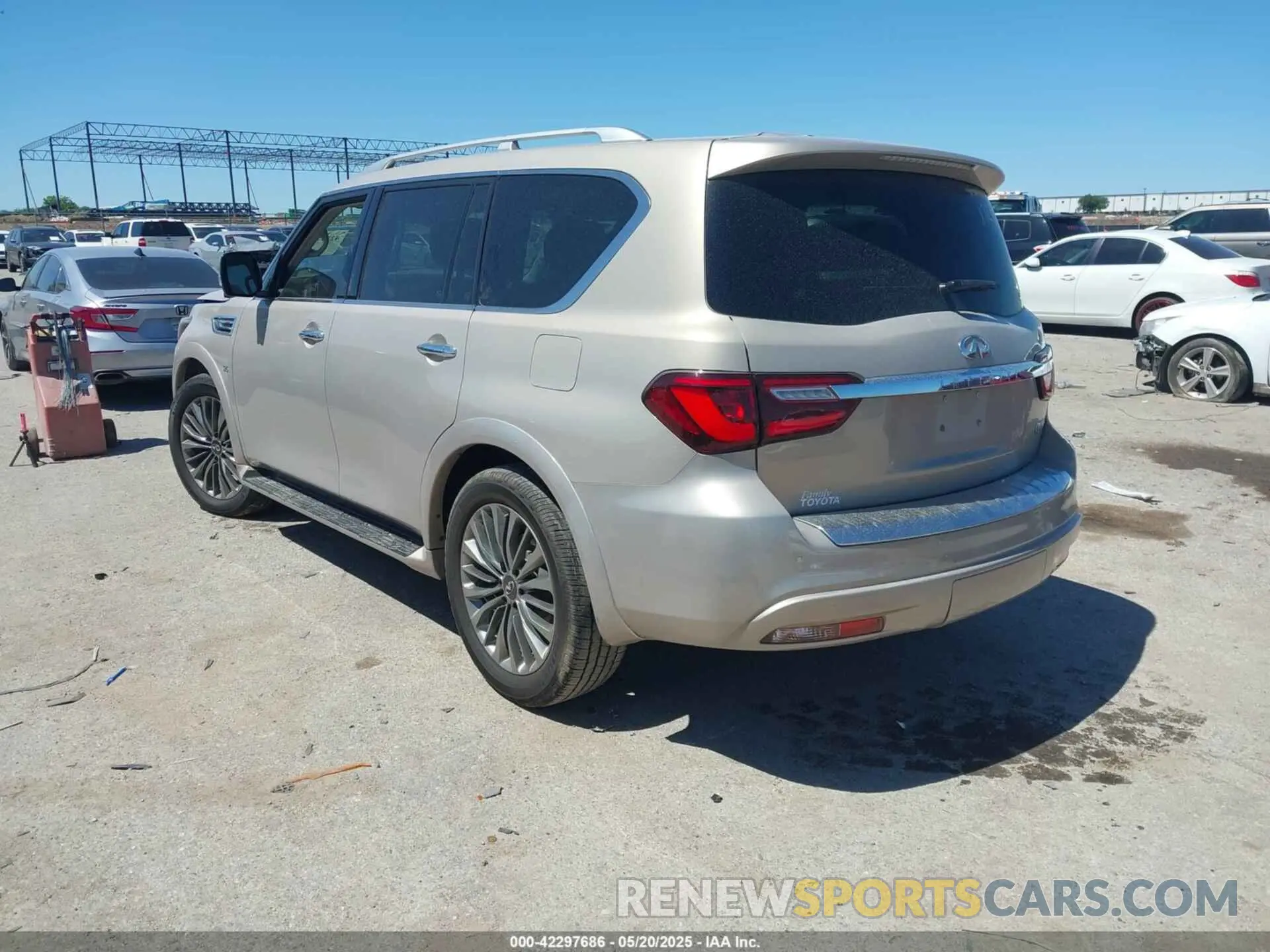 3 Photograph of a damaged car JN8AZ2NF0K9684036 INFINITI QX80 2019