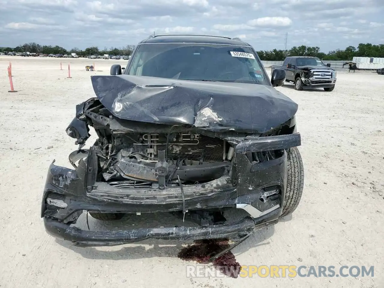 5 Photograph of a damaged car JN8AZ2NF0K9685915 INFINITI QX80 2019