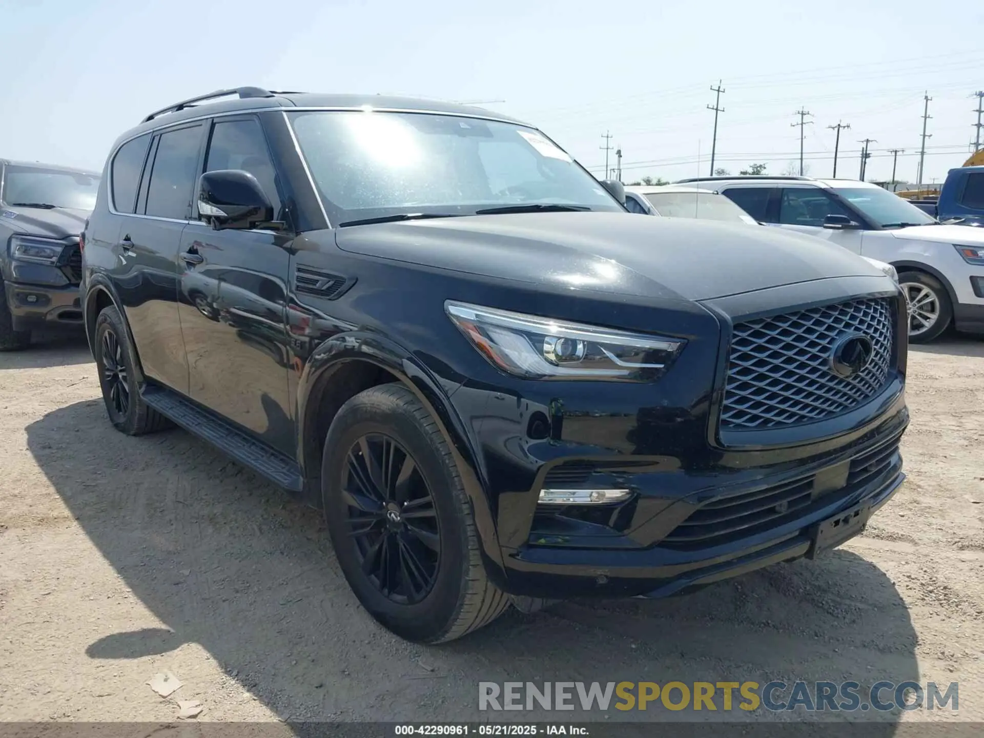1 Фотография поврежденного автомобиля JN8AZ2NF0K9686692 INFINITI QX80 2019