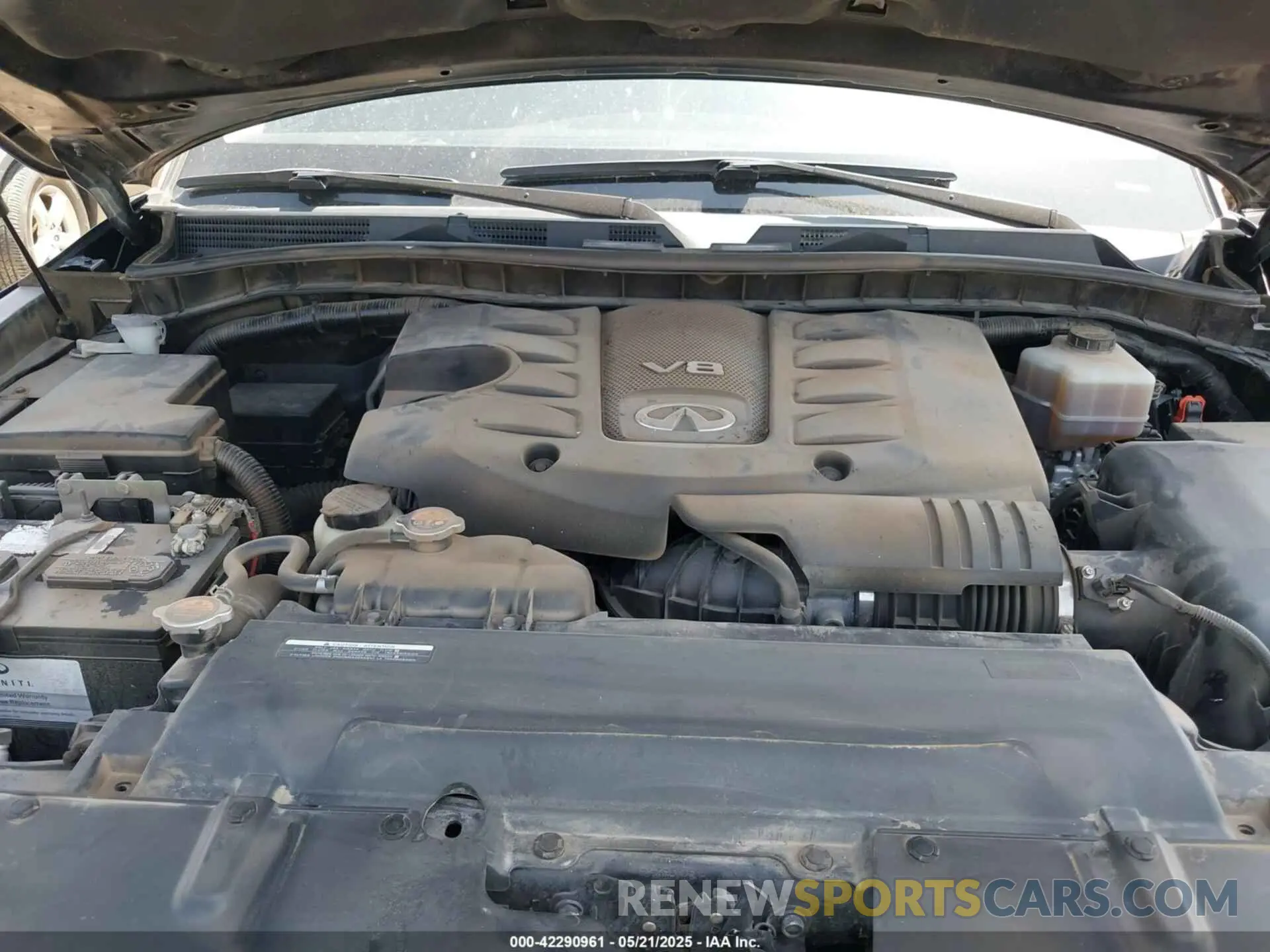 10 Фотография поврежденного автомобиля JN8AZ2NF0K9686692 INFINITI QX80 2019